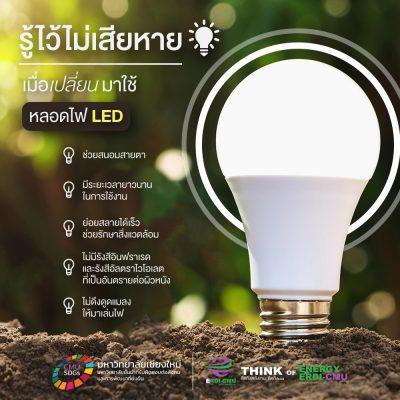 รู้ไว้ไม่เสียหาย เมื่อคุณเปลี่ยนมาใช้หลอด LED