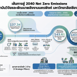 แผนการปฏิบัติการเพื่อมุ่งสู่การปล่อยก๊าซเรือนกระจกสุทธิเป็นศูนย์  ของสถาบันวิจัยและพัฒนาพลังงานนครพิงค์ มหาวิทยาลัยเชียงใหม่