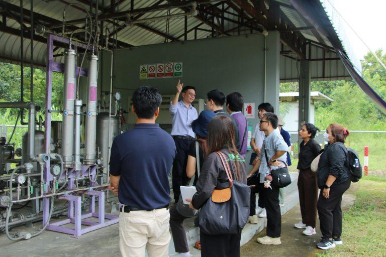 ERDI-CMU ให้การต้อนรับคณะ GIZ ศึกษาดูงานเทคโนโลยีก๊าซชีวภาพ ไบโอมีเทน และไบโอชาร์