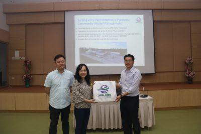 Guangxi University สาธารณรัฐประชาชนจีน เยี่ยมชมโครงการพลังงานทดแทน