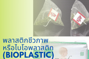 พลาสติกชีวภาพ                      หรือไบโอพลาสติก (Bioplastic)            ย่อยสลายง่าย?