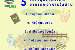 5 วิธีทำปุ๋ยคุณภาพดีจากเศษอาหารเหลือๆ ในบ้าน