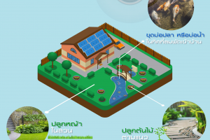 จัดสวนแบบ ‘Cooling Passive House’