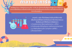 เลี่ยงครีมกันแดดทำร้ายปะการัง